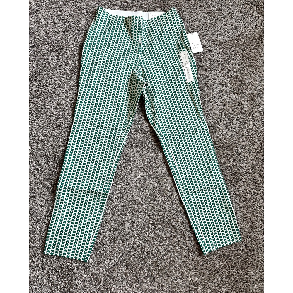 a new day Green Patterned Ankle Pants